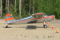 N42K @ PAUO - 1947 Cessna 140, c/n: 12223 at Willow AK - by Terry Fletcher