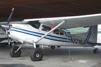 N8216J @ PASX - 1976 Cessna A185F, c/n: 18502864 at Soldotna - by Terry Fletcher