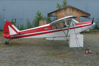 N4482E @ PASX - 1981 Piper PA-18-150, c/n: 18-8109025 at Soldotna - by Terry Fletcher