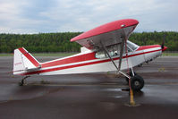 N1754A @ PASX - Piper PA-18A, c/n: 18-1319 at Soldotna - by Terry Fletcher