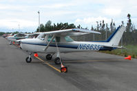 N66635 @ LHD - 1974 Cessna 150M, c/n: 15076170 at Lake Hood - by Terry Fletcher