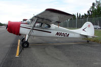 N80CA @ LHD - 1952 Cessna 170B, c/n: 20301 at Lake Hood - by Terry Fletcher
