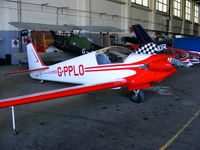 G-PPLO @ EGDD - Banbury Gliding Club Ltd Fournier RF4D - by Chris Hall