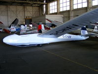 G-CHXV @ EGDD - Banbury Gliding Club Ltd Schleicher AS-K 13 - by Chris Hall