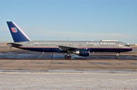 N538UA @ KDEN - United Airlines Boeing 757-222, N538UA on Bravo Sierra KDEN. - by Mark Kalfas