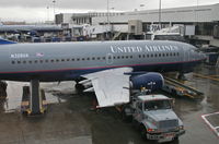 N326UA @ KLAX - United Airlines Boeing 737-322, N326UA at gate 70A KLAX. - by Mark Kalfas