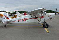 N7461L @ LHD - 1975 Piper PA-18-150, c/n: 18-7509053 at Lake Hood - by Terry Fletcher