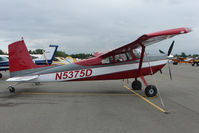 N5375D @ LHD - 1958 Cessna 180A, c/n: 50273 at Lake Hood - by Terry Fletcher
