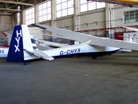 G-CHYX @ EGDD - Schleicher K-8B, Oxford University Gliding Club - by Chris Hall