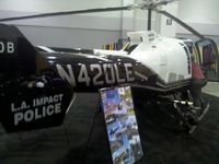 N420LE - LA Impact police helicopter on display at the Airborne Law Enforcement Assocation convention, Tucson Convention Center, Tucson AZ. - by Ehud Gavron