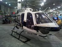 N405TX - Texas Department of Public Safety helicopter on display at the Airborne Law Enforcement Assocation convention, Tucson Convention Center, Tucson AZ. - by Ehud Gavron