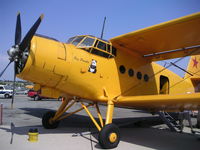 N2AN @ KHHR - Antonov An-2, N2AN Big Panda on the ramp during the 2004 Air Faire at KHHR.