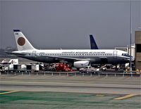 N405MX @ KLAX - Mexicana Airbus A320-231, N405MX Mexicana Retro at the gate KLAX. - by Mark Kalfas