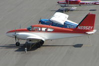 N6952Y @ PAWS - 1969 Piper PA-23-250, c/n: 27-4316 at Wasilla - by Terry Fletcher