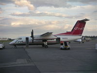 N881EA @ PANC - ERA Bombardier DHC-8-106, N881EA getting ready to load at PANC for a trip down to PAEN.