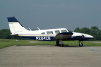 N204CB @ I19 - 1973 Piper PA-34-200 - by Allen M. Schultheiss