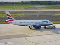 G-EUOI @ EDDL - British Airways, Airbus A319-131, CN: 1606 - by Air-Micha