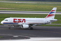 OK-MEK @ EDDL - CSA CZECH Airlinws, Airbus A319-112, CN: 3043 - by Air-Micha