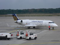 D-ACRG @ EDDL - Eurowings, Canadair CL-600-2B19 Regional Jet CRJ-200LR, CN: 7630 - by Air-Micha