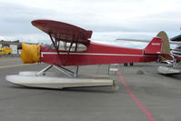 N6618H @ LHD - 1946 Piper J3C-65, c/n: 19810 at Lake Hood - by Terry Fletcher
