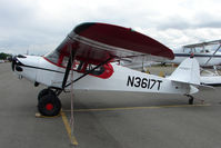 N3617T @ LHD - 1976 Taylorcraft Aviation Corp F19, c/n: F-071 at Lake Hood - by Terry Fletcher