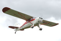 G-BPXY @ X5FB - Aeronca 11AC Chief on take-off at Fishburn Airfield in June 2010. - by Malcolm Clarke