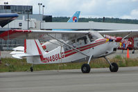 N488LG @ LHD - 1975 Bellanca 8GCBC, c/n: 14175 at Lake Hood - by Terry Fletcher