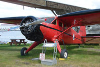 N79458 @ LHD - 1944 Stinson V77, c/n: 77-36 at the Alaska Aviation Heritage Museum at Lake Hood - by Terry Fletcher