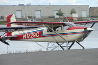 N1729C @ LHD - 1953 Cessna 180, c/n: 30429 at Lake Hood - by Terry Fletcher