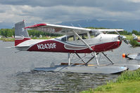 N2430F @ LHD - 1965 Cessna 180H, c/n: 18051630 at Lake Hood