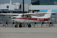 N6750E @ LHD - 1959 Cessna 175A, c/n: 56250 at Lake Hood - by Terry Fletcher