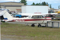 N79169 @ LHD - 1969 Cessna 172K, c/n: 17257932 at Lake Hood - by Terry Fletcher