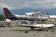 N3870G @ LHD - 1967 Cessna U206B, c/n: U206-0870 at Lake Hood - by Terry Fletcher
