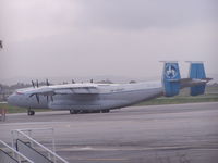 UR-09307 @ LMML - Rarely seen in Malta. This An22 UR-09307 of the Antonov Design. - by raymond