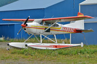 N4855C @ PABV - 1974 Cessna A185F, c/n: 18502623 at Birchwood - by Terry Fletcher