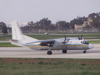 HA-TCN @ LMML - An26 HA-TCN of Aviaexpress seen after landing. Aircraft stayed overnight. - by raymond