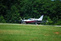N6101G @ KUZA - Piper Malibu taxiing onto runway 20 - by Connor Shepard