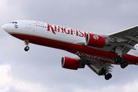 VT-VJK @ EGLL - Kingfisher Airlines - by Chris Hall