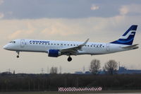 OH-LKL @ EDDL - Finnair, Embraer ERJ-190LR (ERJ-190-100LR), CN: 19000153 - by Air-Micha