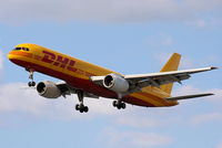 D-ALEA @ EGLL - EAT - European Air Transport operating for DHL Express - by Chris Hall