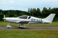 OY-LLE @ EGBP - Aero Designs Pulsar XP [96/03/474] Kemble~G 11/07/2004. Taxiing out for departure from PFA 2004 - by Ray Barber