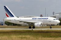 F-GUGI @ EDDF - departing via RW18W