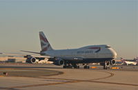 G-CIVL @ KLAX - British Airways Boeing BOEING 747-436, off of 25R at WG KLAX. - by Mark Kalfas