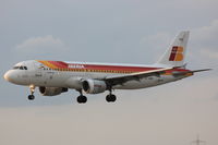 EC-HDK @ EDDE - Iberia, Airbus A320-214, CN: 1067, Aircraft Name: Mar de Ortigola - by Air-Micha