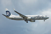 N524AS @ PANC - Alaska Airlines Boeing 737-890, c/n: 35195 at Anchorage - by Terry Fletcher