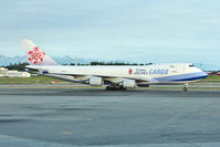B-18705 @ PANC - China Airlines Cargo Boeing 747-409F (SCD), c/n: 30762 at Anchorage - by Terry Fletcher