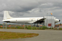 N600UA @ PAEN - Universal Airlines 1956 Douglas DC-6B, c/n: 44894 at Kenai - by Terry Fletcher