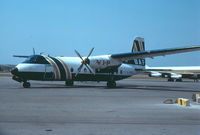 G-BDFE @ LMML - Herald G-BDFE with British Air Ferries titles back in 1979. - by raymond