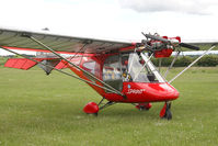 G-OBAX @ X5FB - Thruster T600N 450 JAB at Fishburn Airfield in June 2010. - by Malcolm Clarke