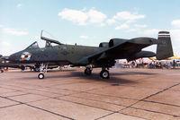 81-0979 @ MHZ - A-10A Thunderbolt of 509th Tactical Fighter Squadron/10th Tactical Fighter Wing on display at the 1990 RAF Mildenhall Air Fete. - by Peter Nicholson